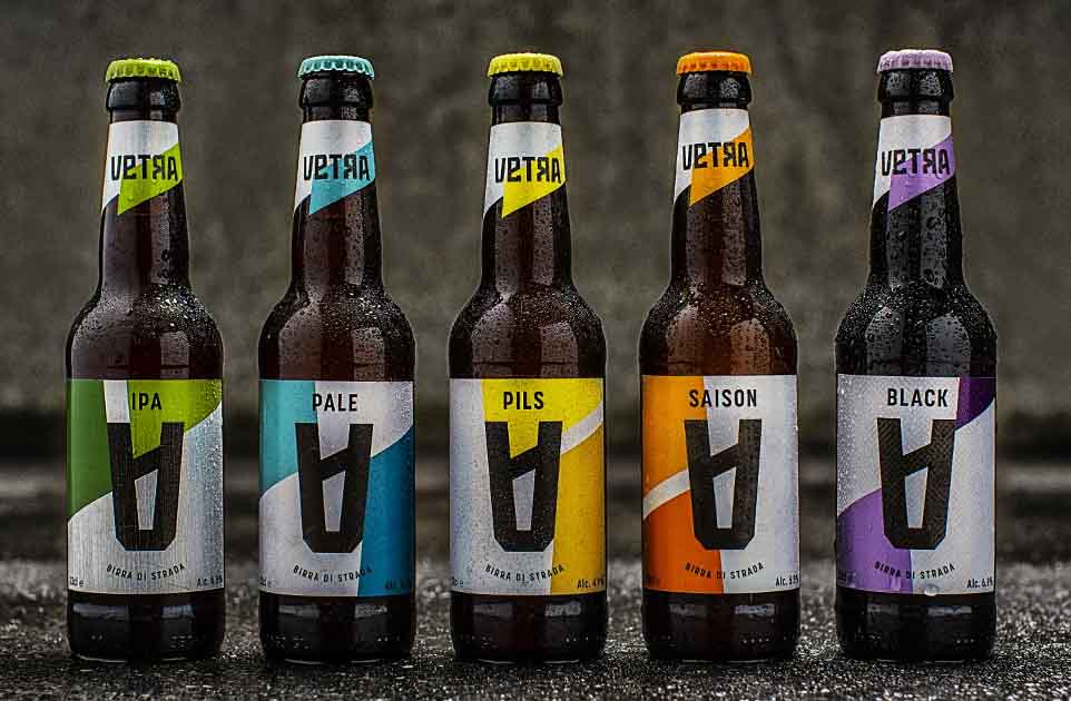 bottiglie di birra Vetra