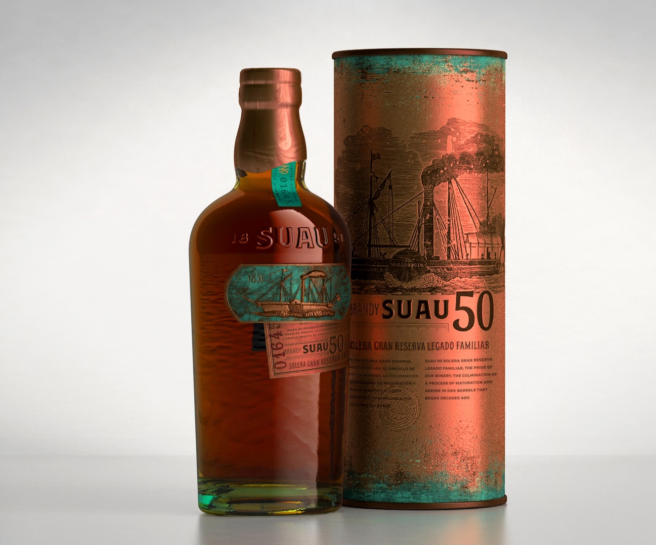 Suau Brandy bottiglia
