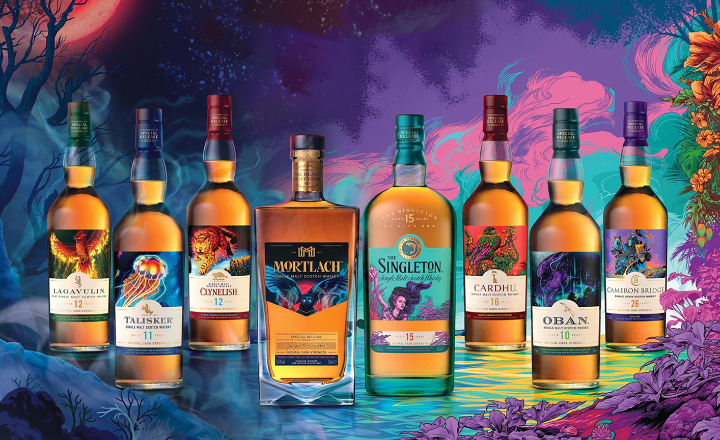 bottiglie di whisky scozzese