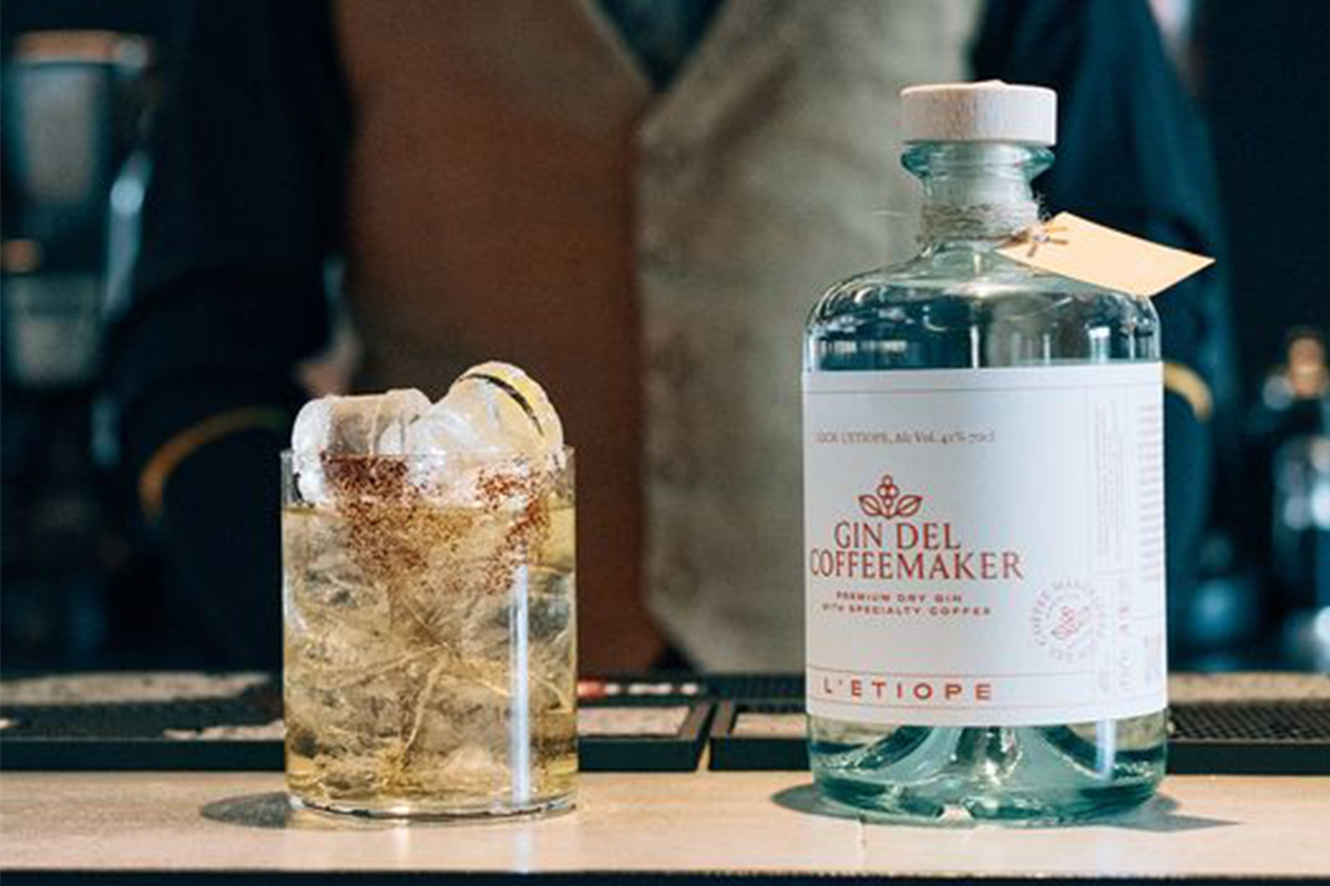 Gin al caffè del coffeemaker